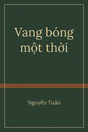 Bìa sách Vang bóng một thời